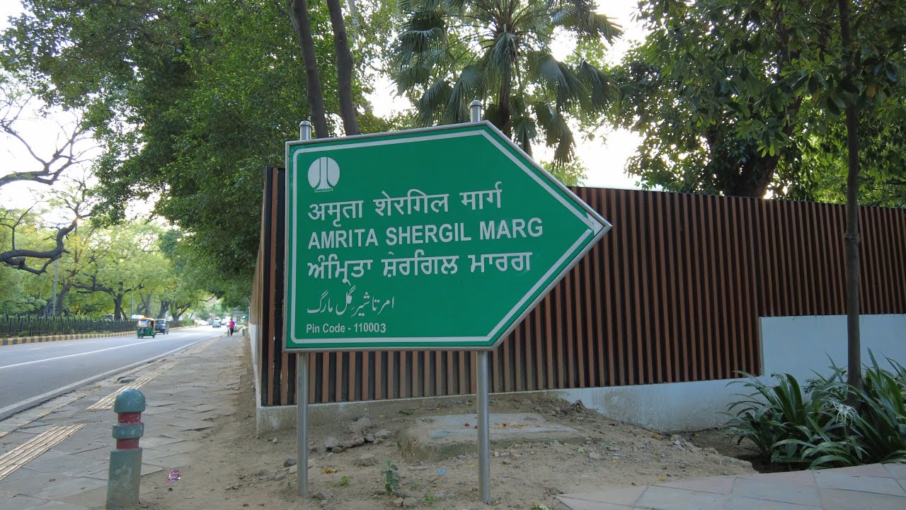 Walking Tour: Amrita Shergill Marg, New Delhi. @newdelhibharat #southdelhi