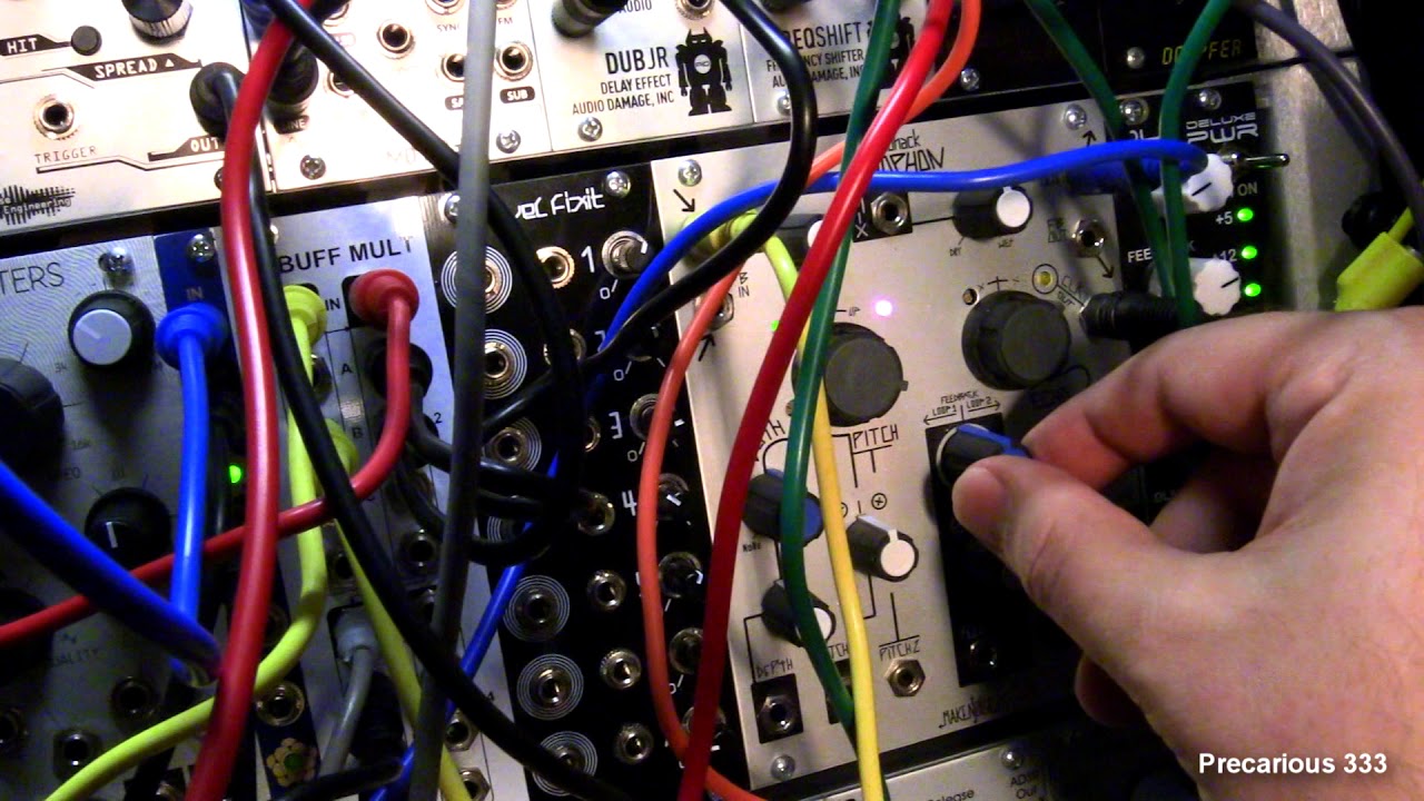 Make Noise Echophon... Delay + Kick = FUN!