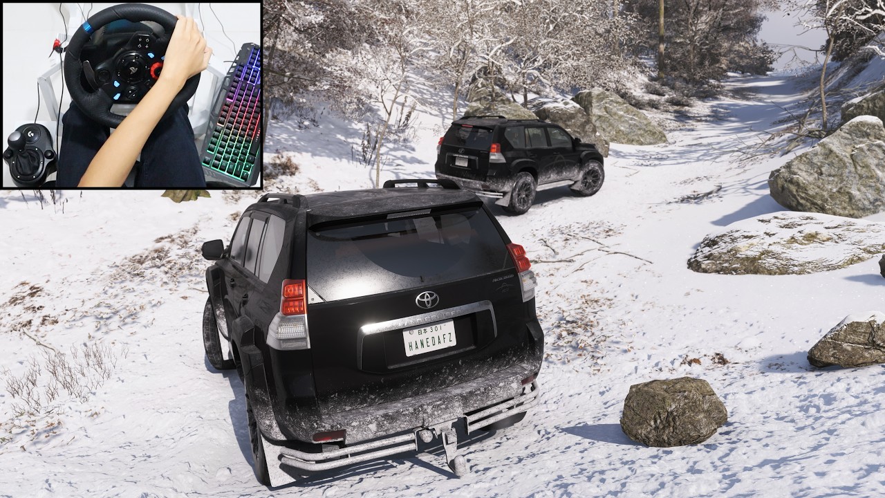 TOYOTA PRADO Land Cruiser - Forza Horizon 6 Online | Logitech g29 gameplay