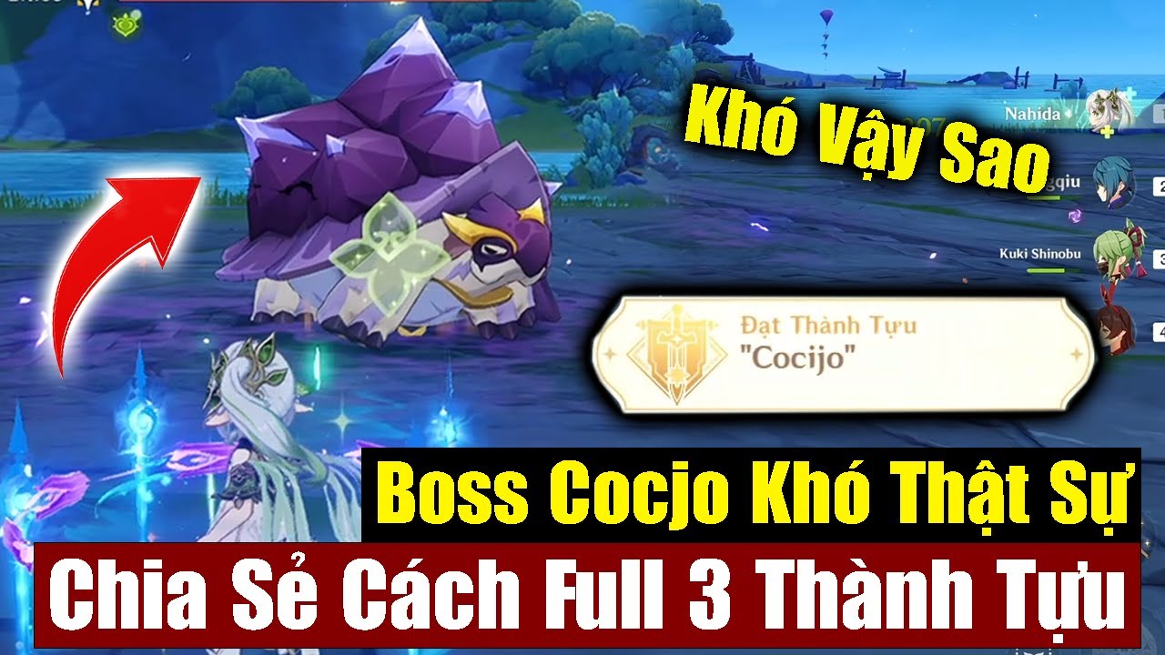 C&aacute;ch Đ&aacute;nh Boss Huyền Thoại Natlan #4 : Cocijo - Đ&aacute;nh Bại  BossTrước Khi Bật Khi&ecirc;n