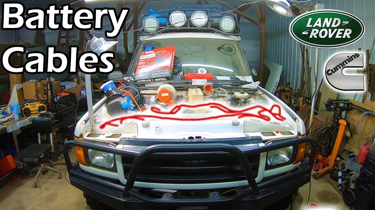 Big Battery Cables × 4BT Cummins Discovery #33 [Land Rover Build]