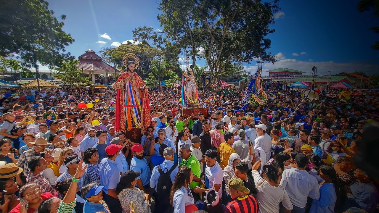 Tope de los Santos en honor a san Sebastian martir Diriamba, Carazo. 19 de Enero, 2024