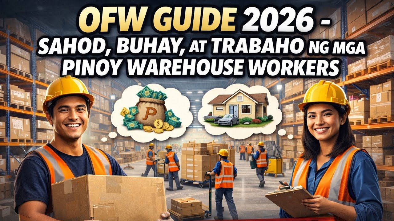 OFW guide 2026 - Sahod, Buhay, at Trabaho ng mga Pinoy Warehouse Workers | Diary of an OFW
