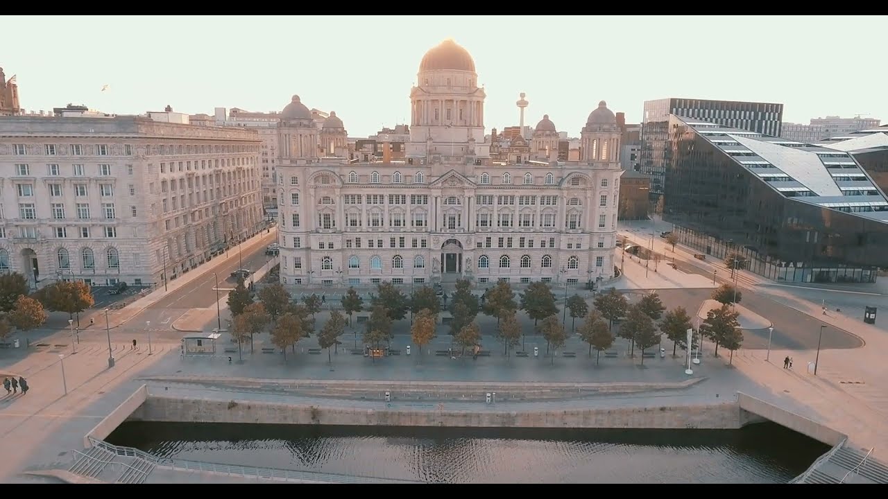 Liverpool's Famous Waterfront - Stunning Views By Drone