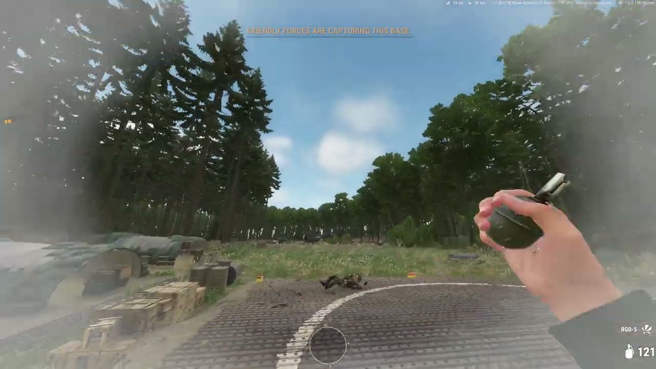 I am the grenade man, my grenades are delicious.