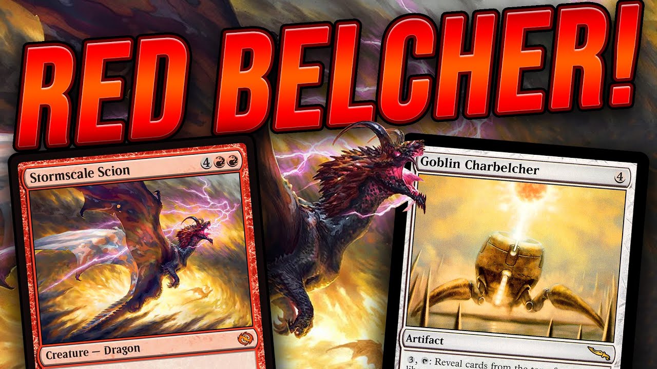 Stormscale Scion in LEGACY?! Mono-Red Goblin Charbelcher Combo | Magic: The Gathering MTG