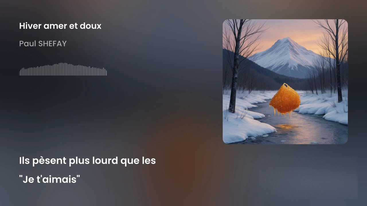 Hiver amer et doux