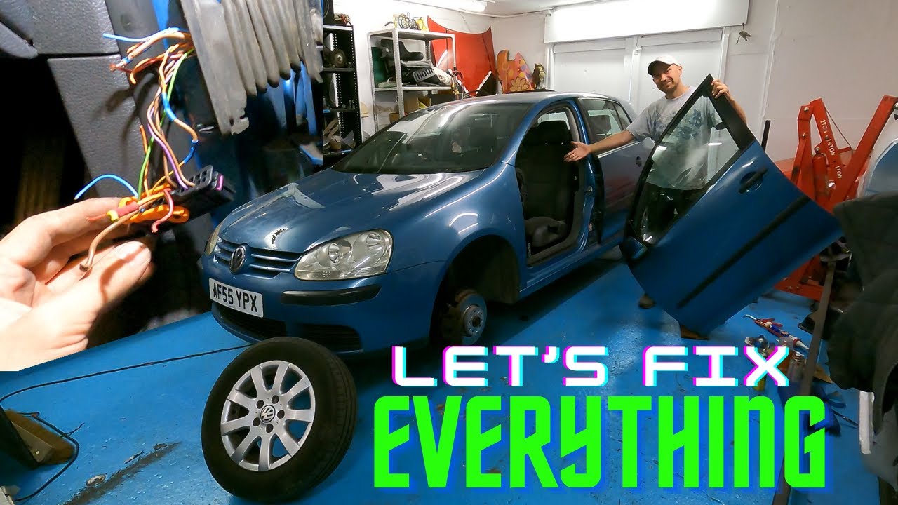 Fixing EVERYTHING on my Mk5 golf TDi! Common Faults!