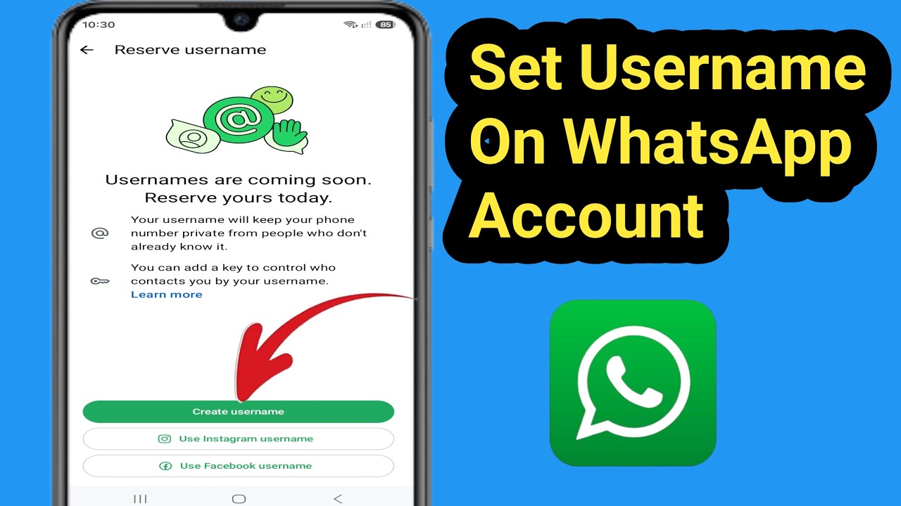 How to Set a Username on Your WhatsApp Account (New Update )