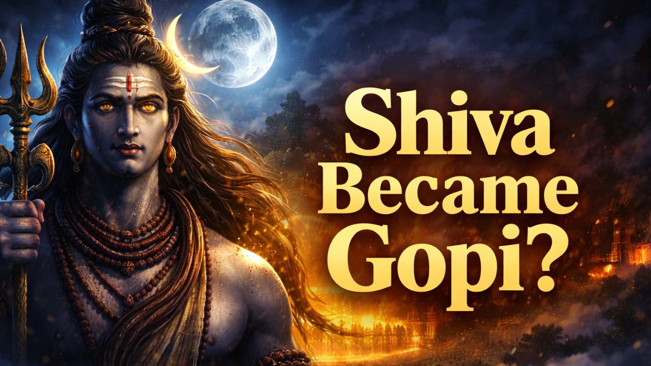 “Shiva Became a Gopi?! The Secret of Maharasa”😱