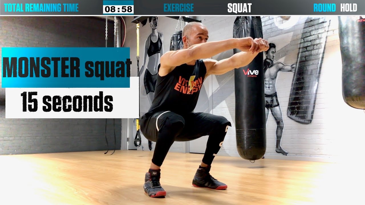 30 Minute Savage Leg Day HIIT Workout at Gym