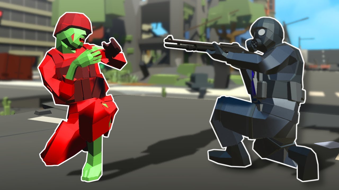ZOMBIE SURVIVAL IN RUNDOWN CITY! - Ravenfield Gameplay - Zombie Survival Mods