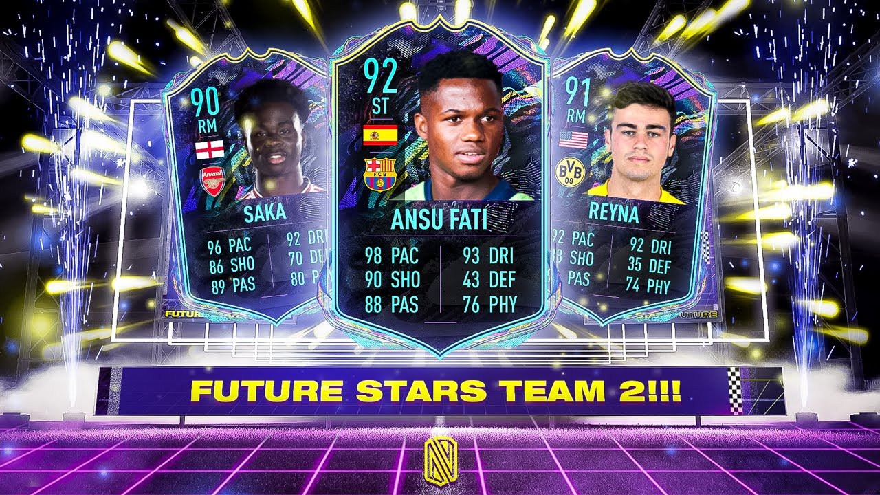 FUTURE STARS TEAM 2 + NEW ACADEMY PLAYER - FIFA 21 Ultimate Team