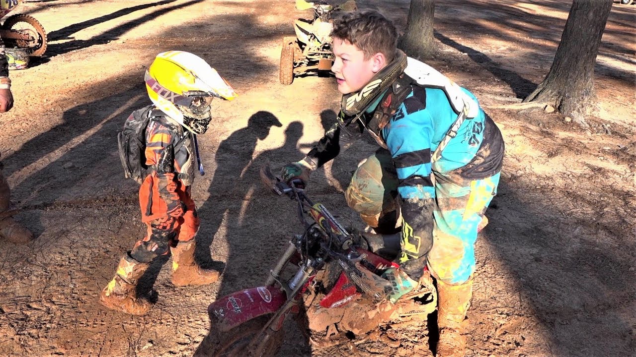 Dirt bike riding in Georgia to meet fans from Ohio.