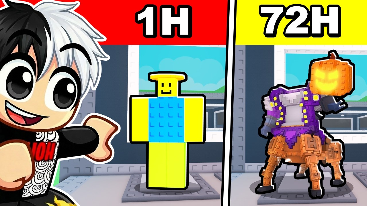 SPĘDZIŁEM 72H ABY PRZEJŚĆ 100% STEAL A BRAINROT (ROBLOX)