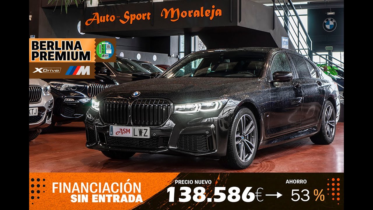 Auto Sport Moraleja stock: BMW Serie 7 740dA xDrive Pack M Sport · Connected Pro Pack 340cv Aut