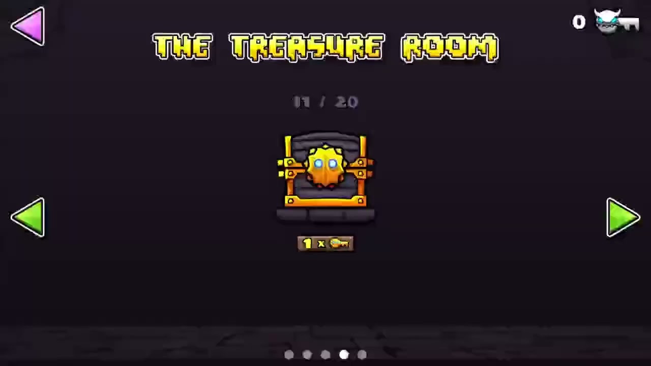 Gold Chest rewards | Geometry Dash 2.207
