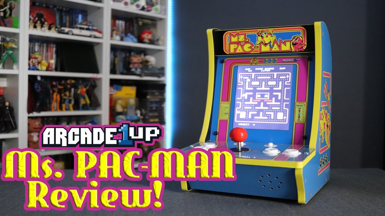Обзор Arcade1Up Ms Pac Man Countercade!