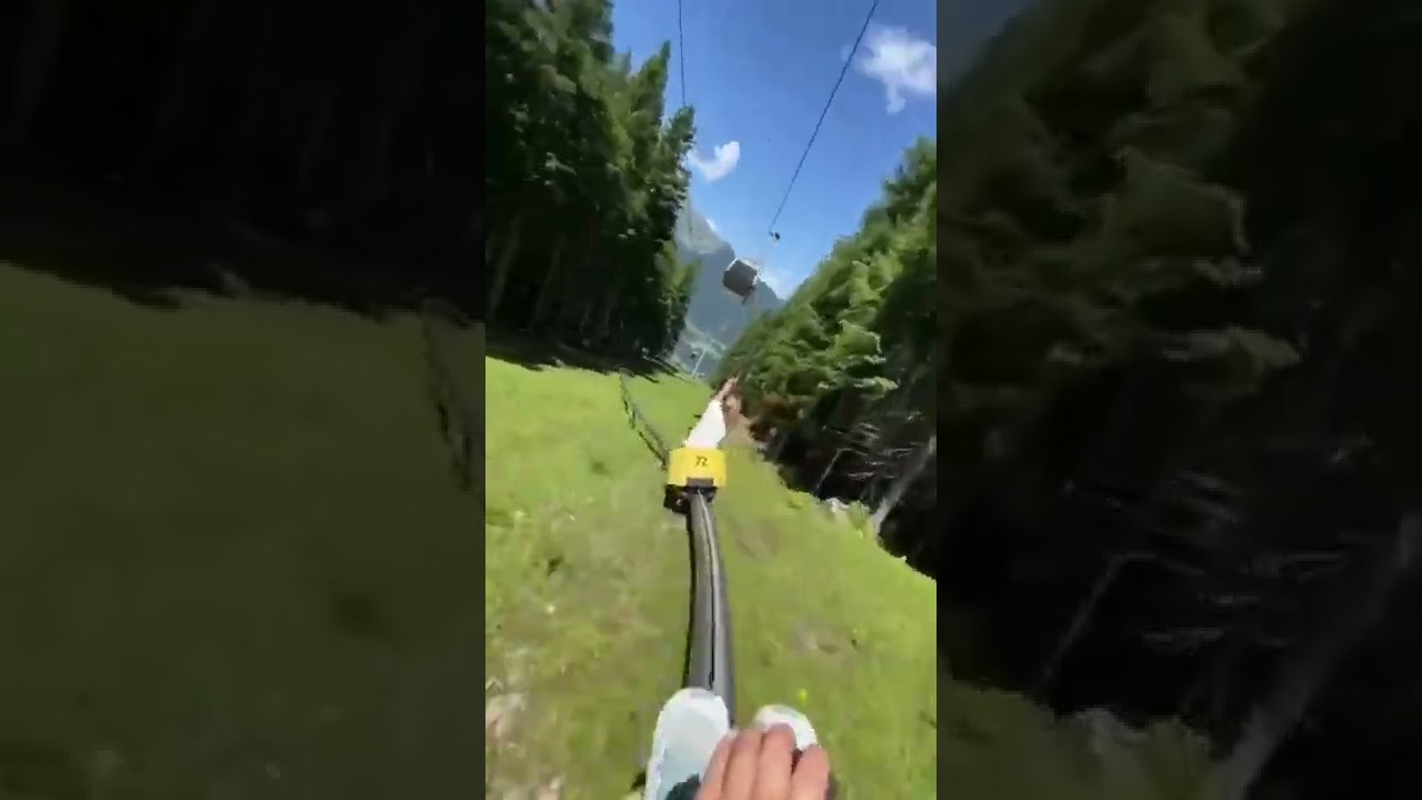 Sommerrodelbahn Alpine Coaster In Mieders, Austria