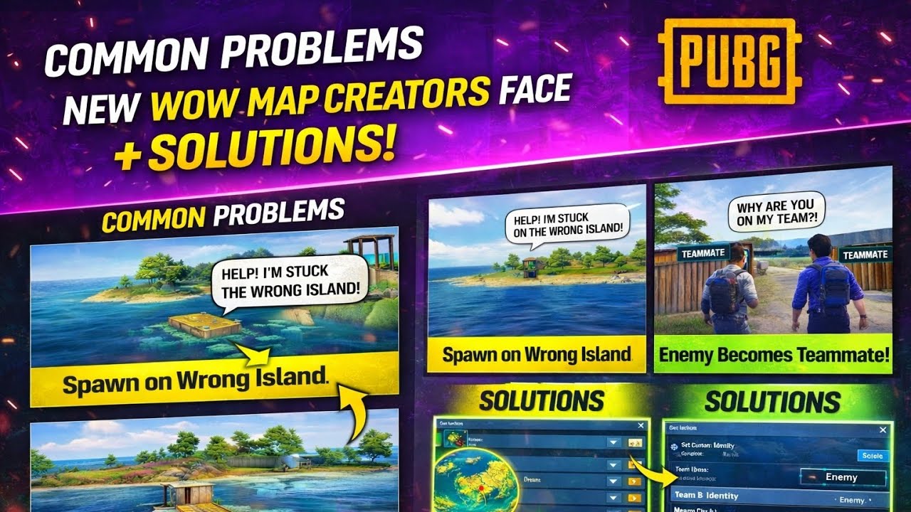 3 COMMON PROBLEMS NEW  WOW CREATORS FACE | SOLUTION IN THIS VEDIO | FTG_RELAX
