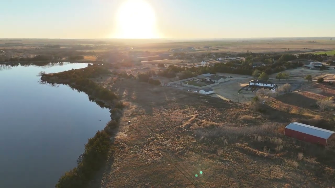 519 Lakeview Ln, Russell, KS | Updated Ranch with Pool on Fossil Lake