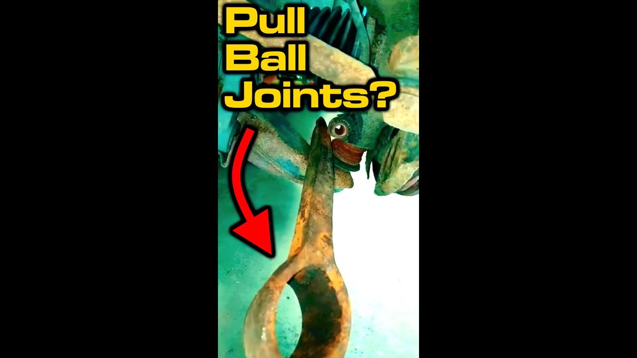 Easily Remove Ball Joint From Knuckle! #Shorts