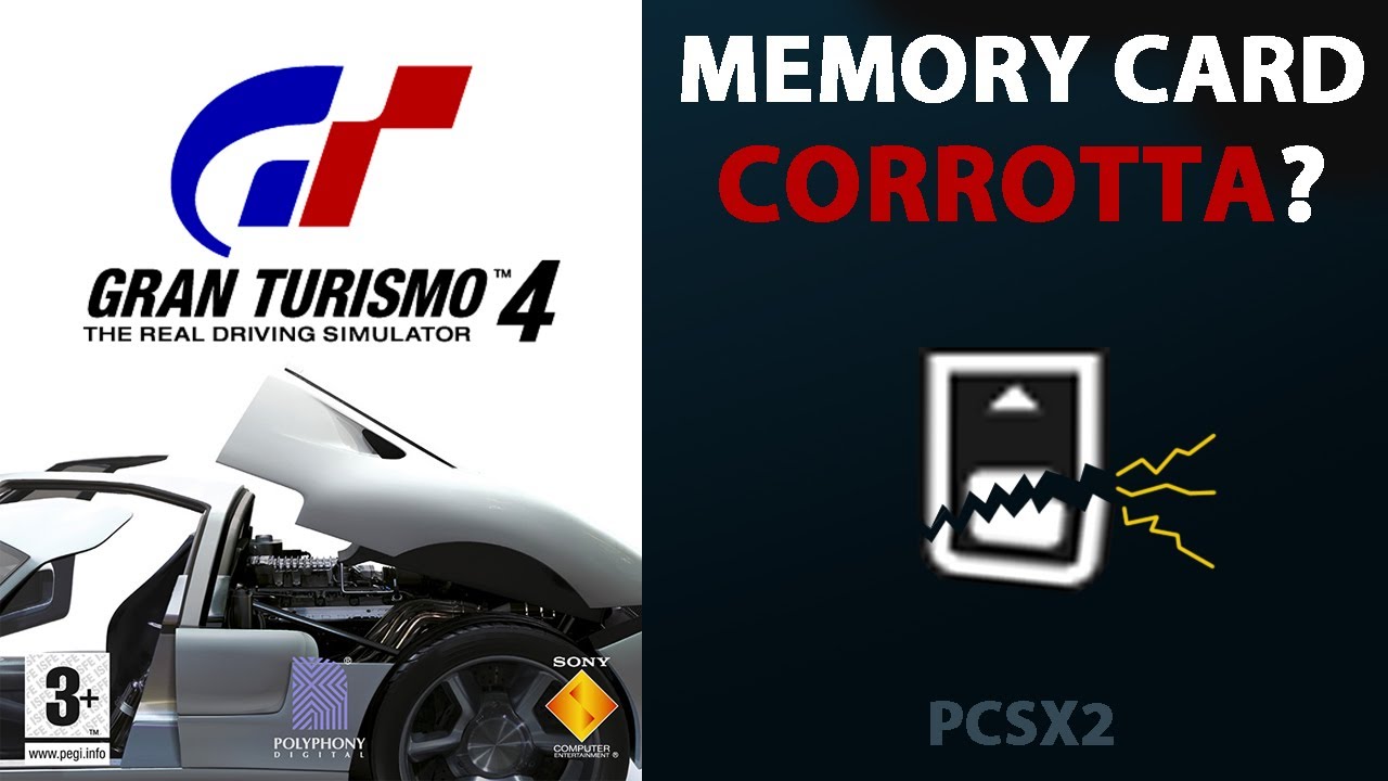Risolviamo il problema della memory card in Gran Turismo 4 - [ PCSX2 ]