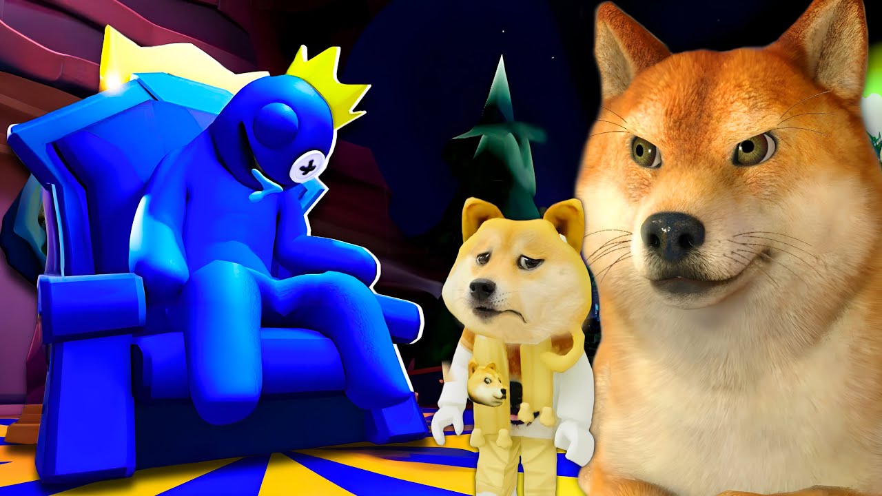 O AZUL BABÃO VOLTOU! | Rainbow Friends 2 | Roblox
