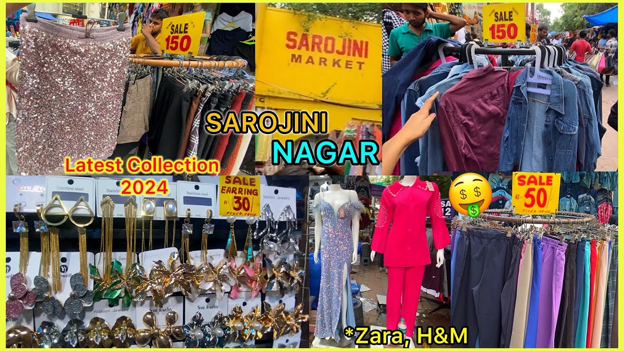 Sarojini Nagar Market 2024🎊🤑| Latest Collection With Shop Number 🛍️| Starting at ₹10 😱 Only|