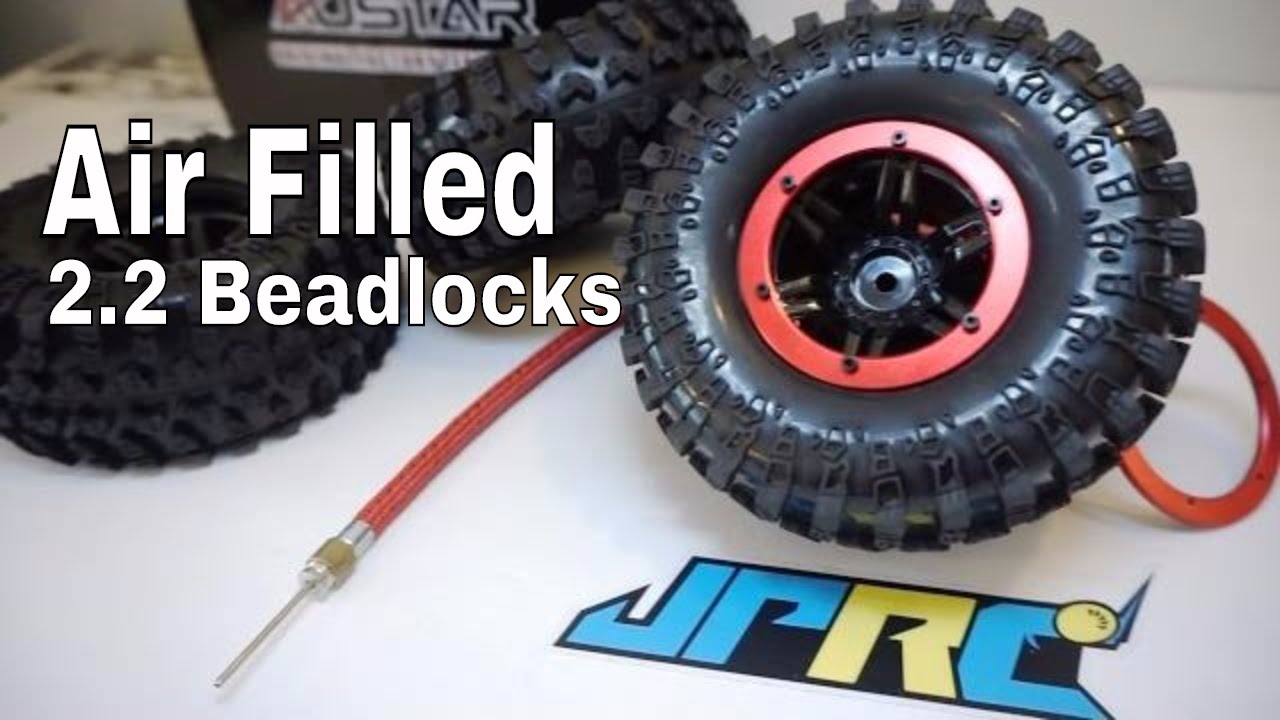 Austar Air Filled 2.2 Beadlock Rock Crawling Tire System