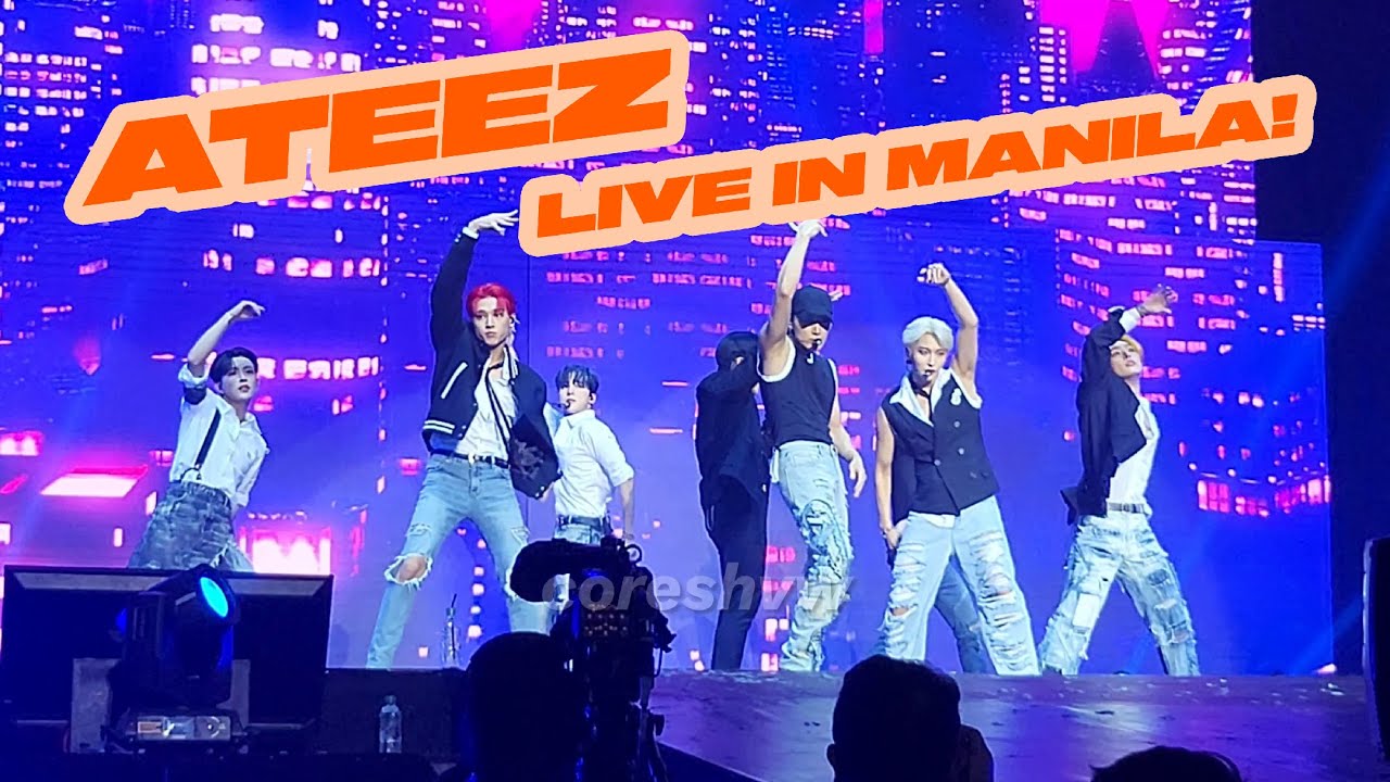 [4K/HD][FANCAM] 220923 ATEEZ IN MANILA 