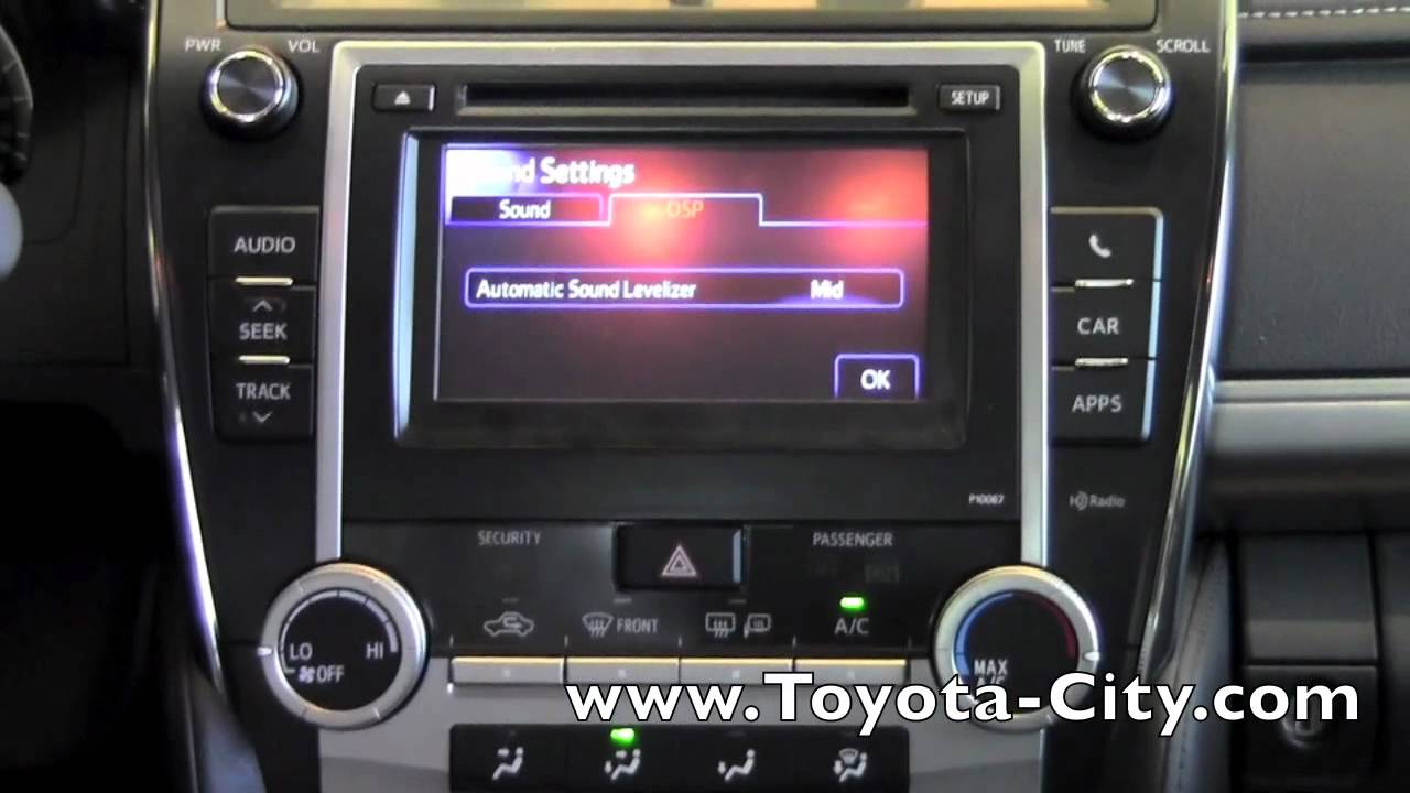 2012 | Toyota | Camry | Basic Audio Features | How To by Toyota City Minneapolis MN
