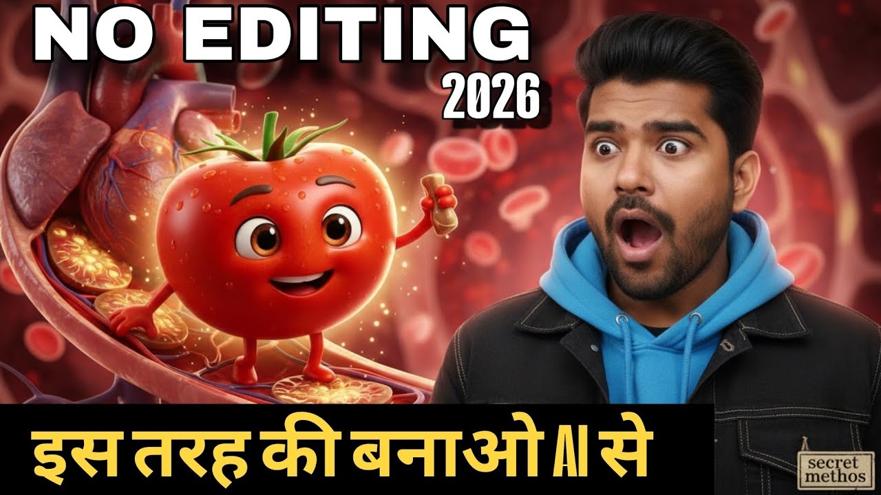 AI से Vegetable वाली पूरी Video कैसे बनाएं? 🤯 | Beginners के लिए Full Step-by-Step Guide