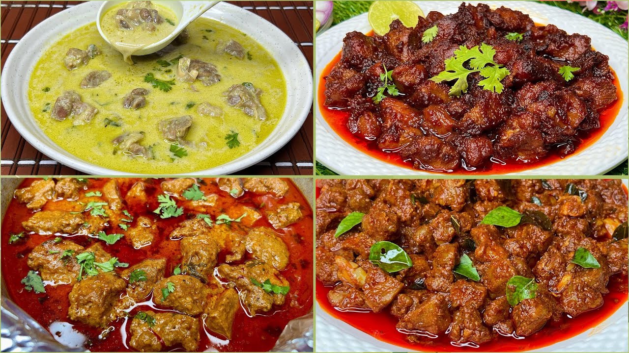 4 Super TASTY & VIRAL BAKRID Special Recipes From Channel BIRYANI QUEEN FEM-MARAG ROAST PICKLE DUM