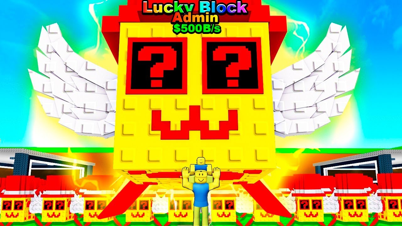 ABRÍ una BASE LLENA DE ADMIN LUCKY BLOCKS en Steal a Brainrot 🍀🟨
