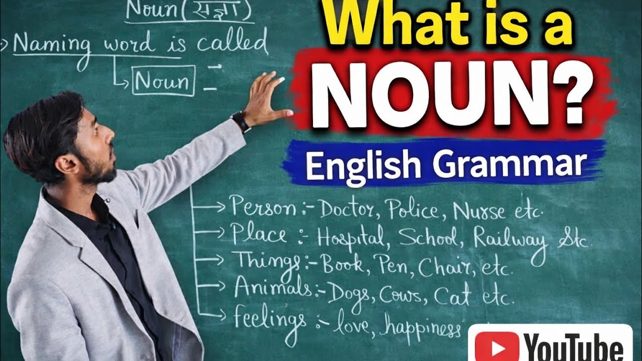 Part :-1 What is Noun?🤔|Noun क्या है? #noun #education #learnenglish #trics #knowledge #student 