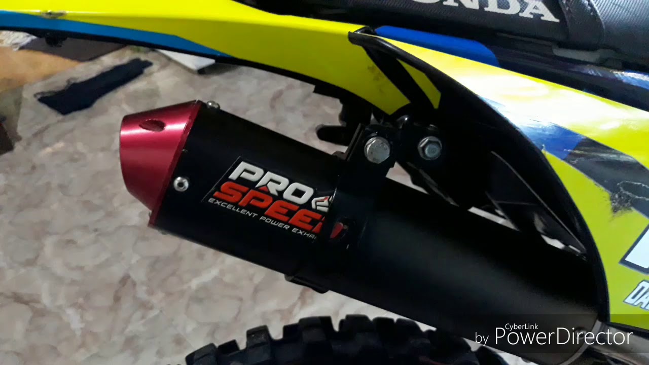Referensi knalpot untuk CRF 150L