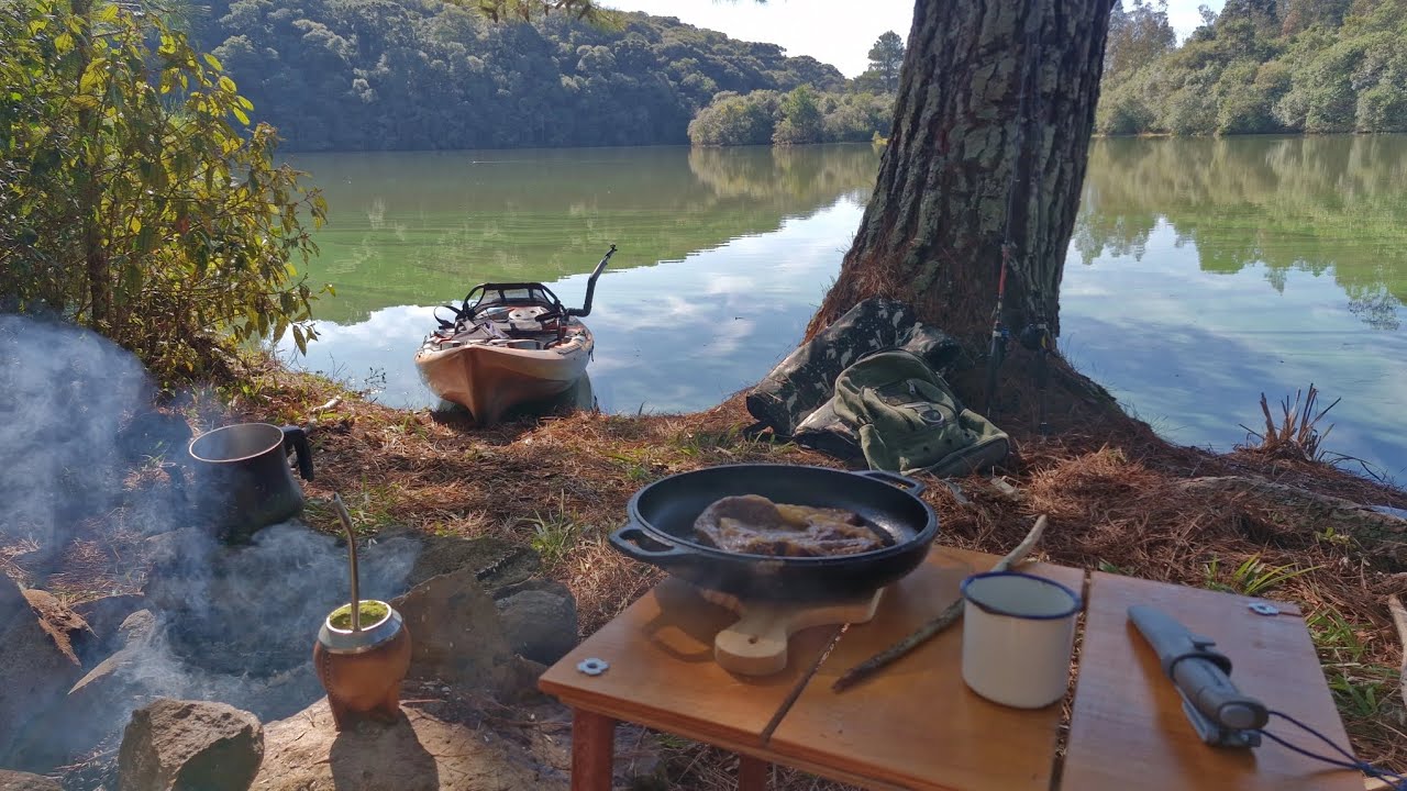 Pescaria, chimarrão e comida  boa , O outro lado do burati !