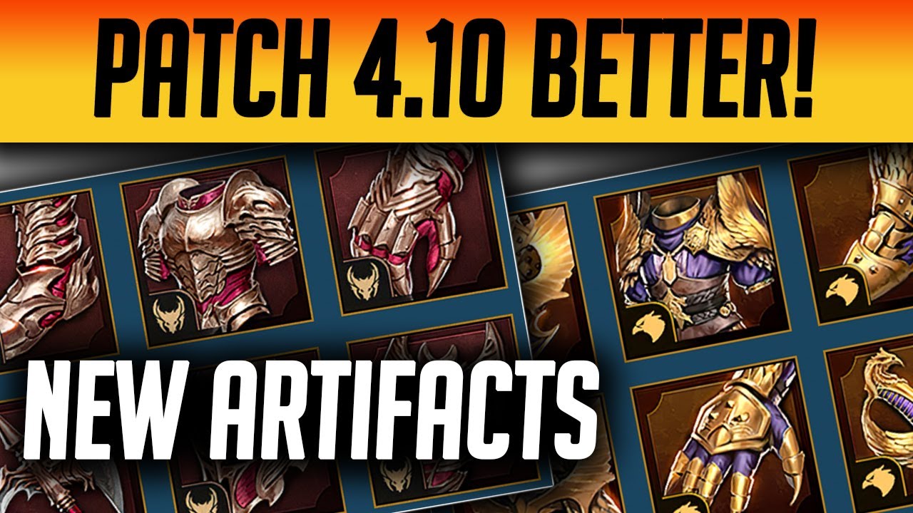 Patch 4.10 MUCH BETTER NEW ARTIFACTS! Clan Improvements | Raid: Shadow Legends