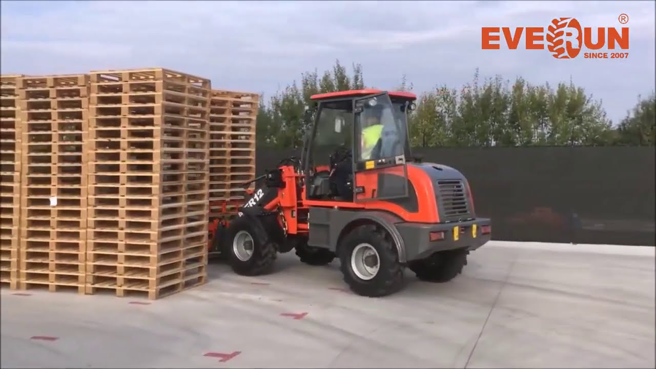 EVERUN 1.2 Ton mini wheel loader - ER12