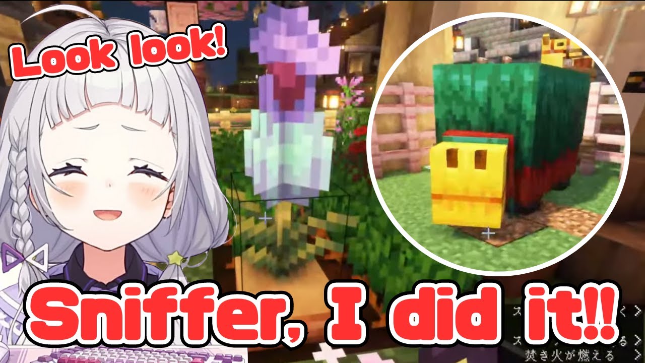 Shion Showing the Sniffer Every Single Flower She Grew Is So Adorable[Hololive/EngSub/JpSub]