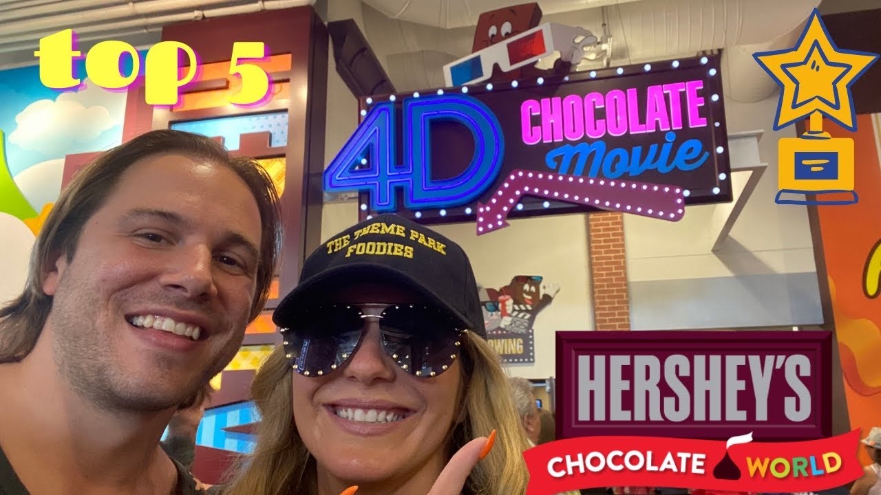 Our Top 5 Best Things to Eat at Hershey's Chocolate World - FREE Chocolate, Epic Pretzel, and More !