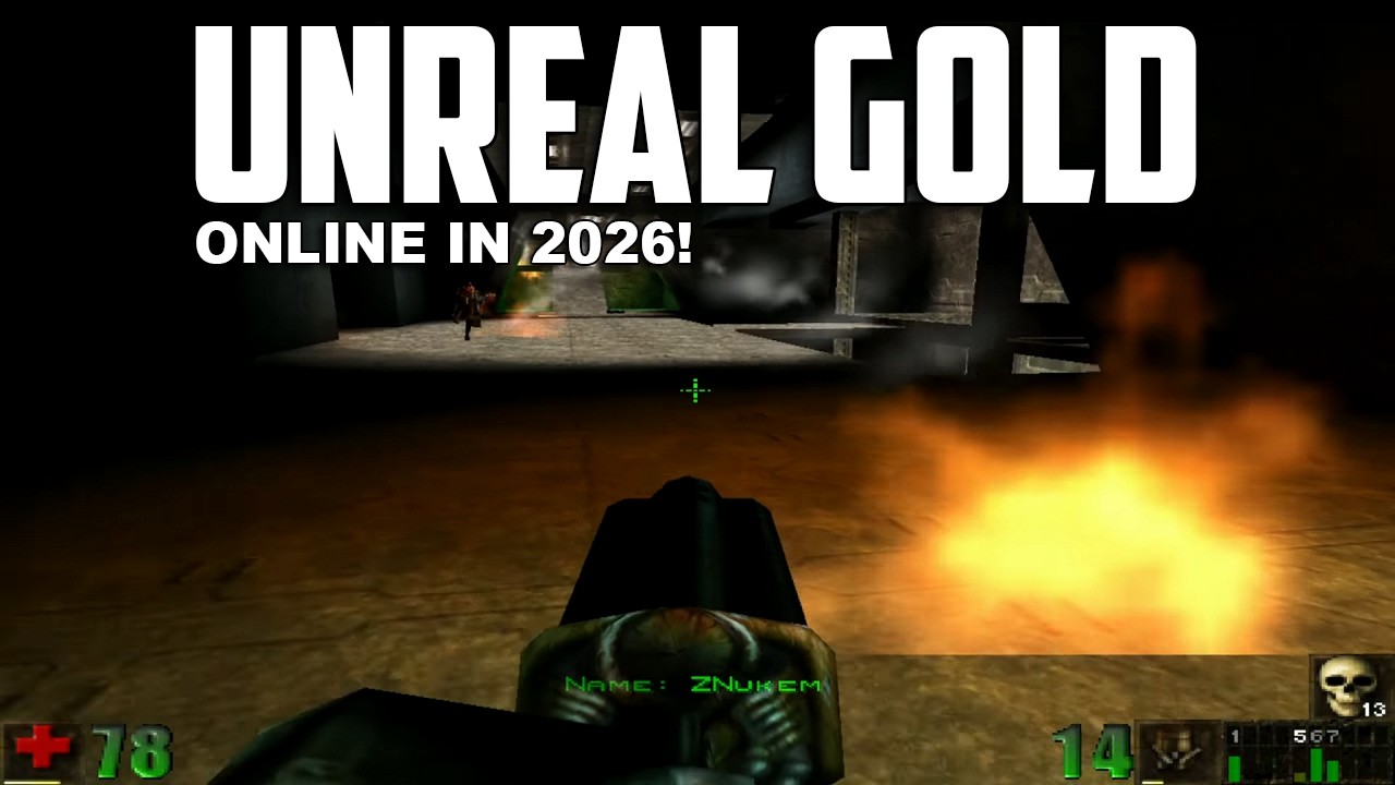 Unreal: Gold (1998 PC) - Online Multiplayer 2026