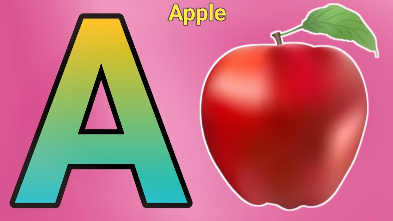 🎵ABC Learning For Toddlers 🌈 | Baby Nursery Rhymes Songs | A For Apple 🍎 Video | ABC Channel 