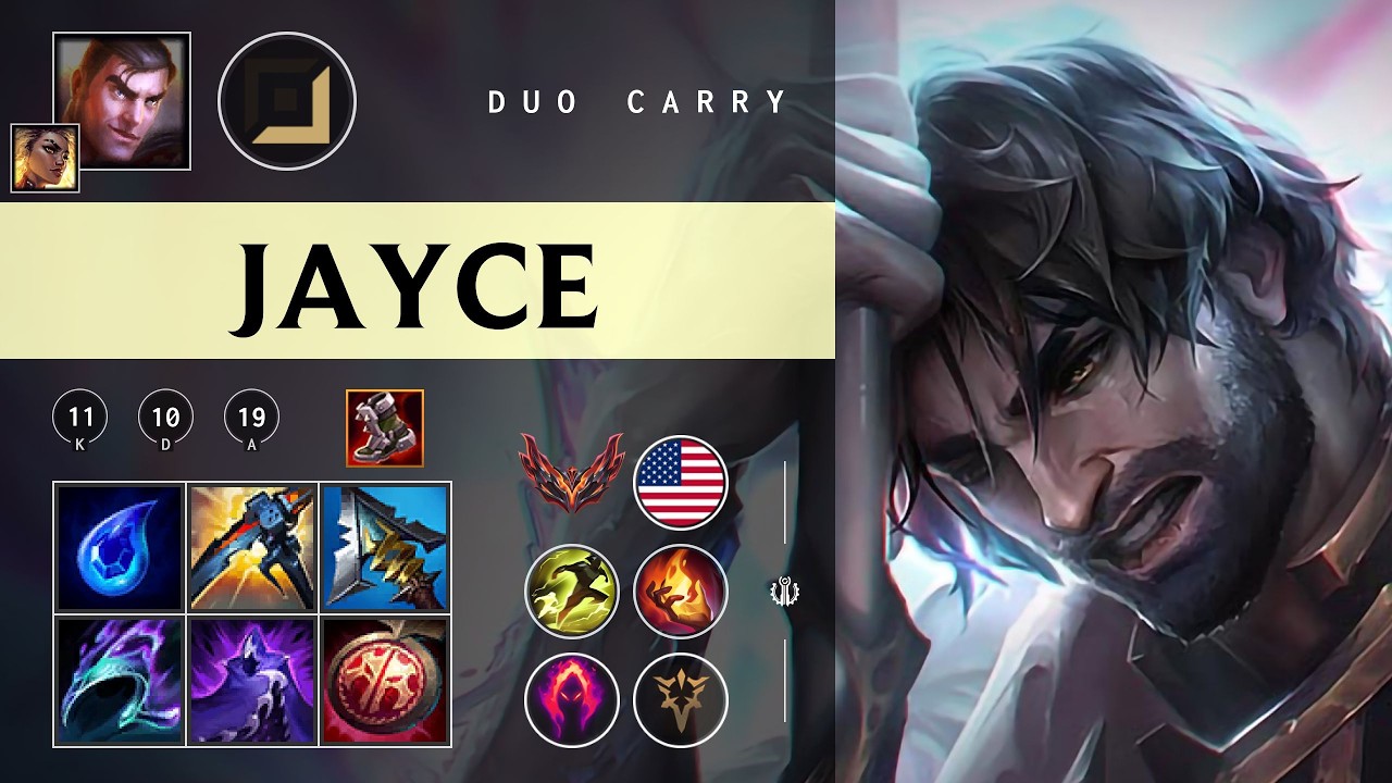 Jayce ADC vs Vel'Koz - NA Grandmaster Patch 26.03
