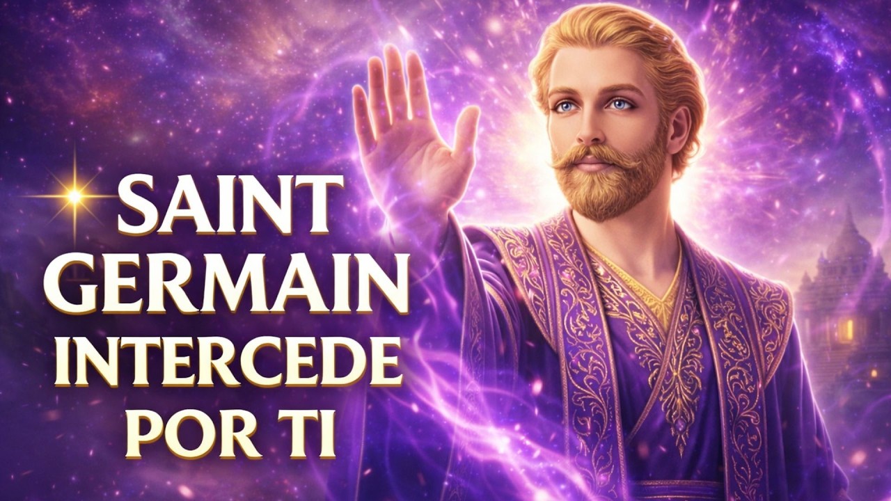 Saint Germain intercede por ti: Recibe el milagro de sanación y abundancia que has estado esperando.