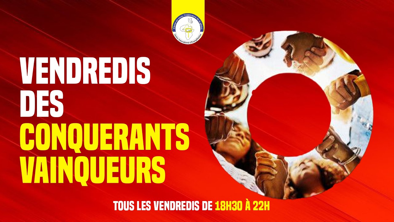[🔴Live] Culte du Vendredi des Conquérants Vainqueurs || 06 Mars 2026