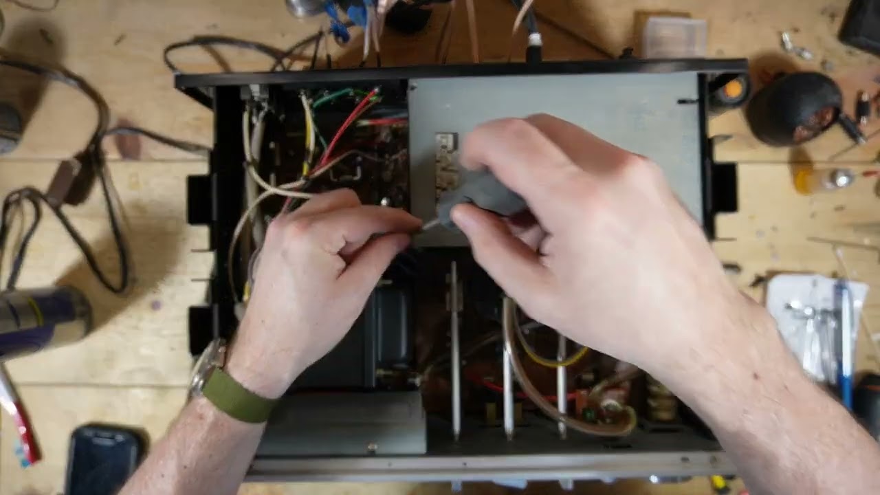 Yamaha CA 810 Service: Cleaning Controls & Lamp Replacement