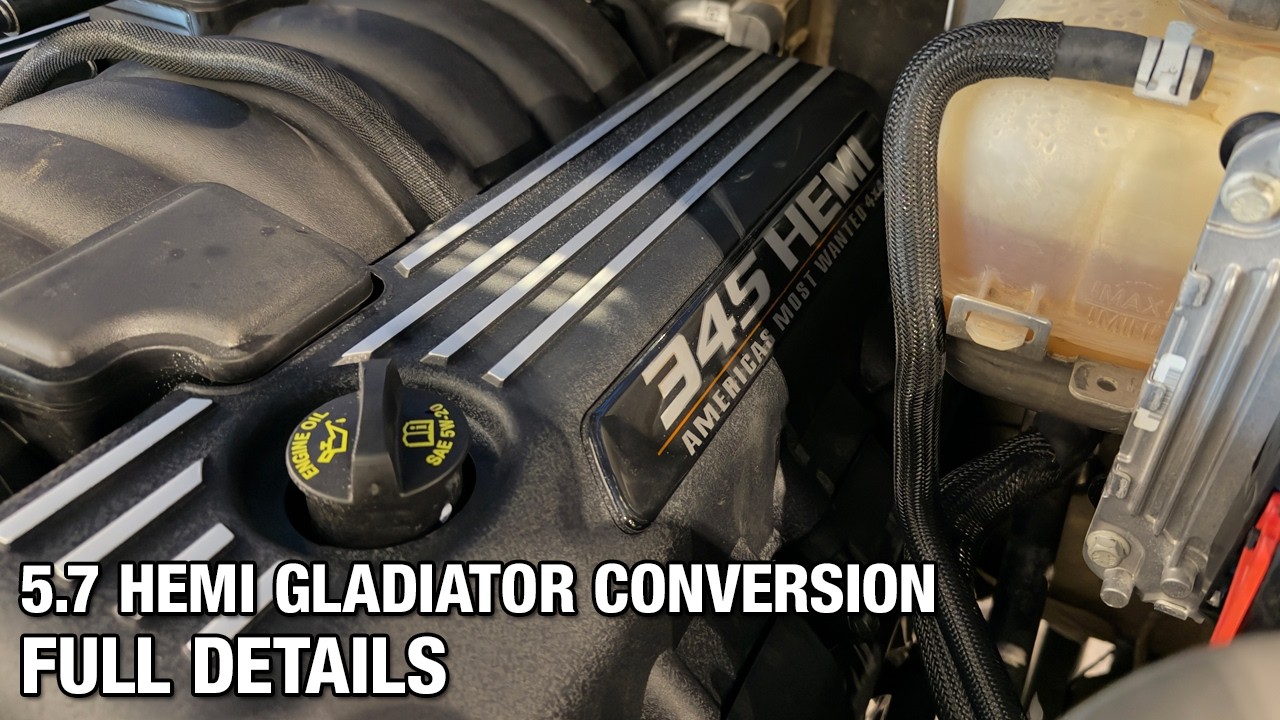 Jeep Gladiator AMW 5.7 Hemi Conversion - Full Details