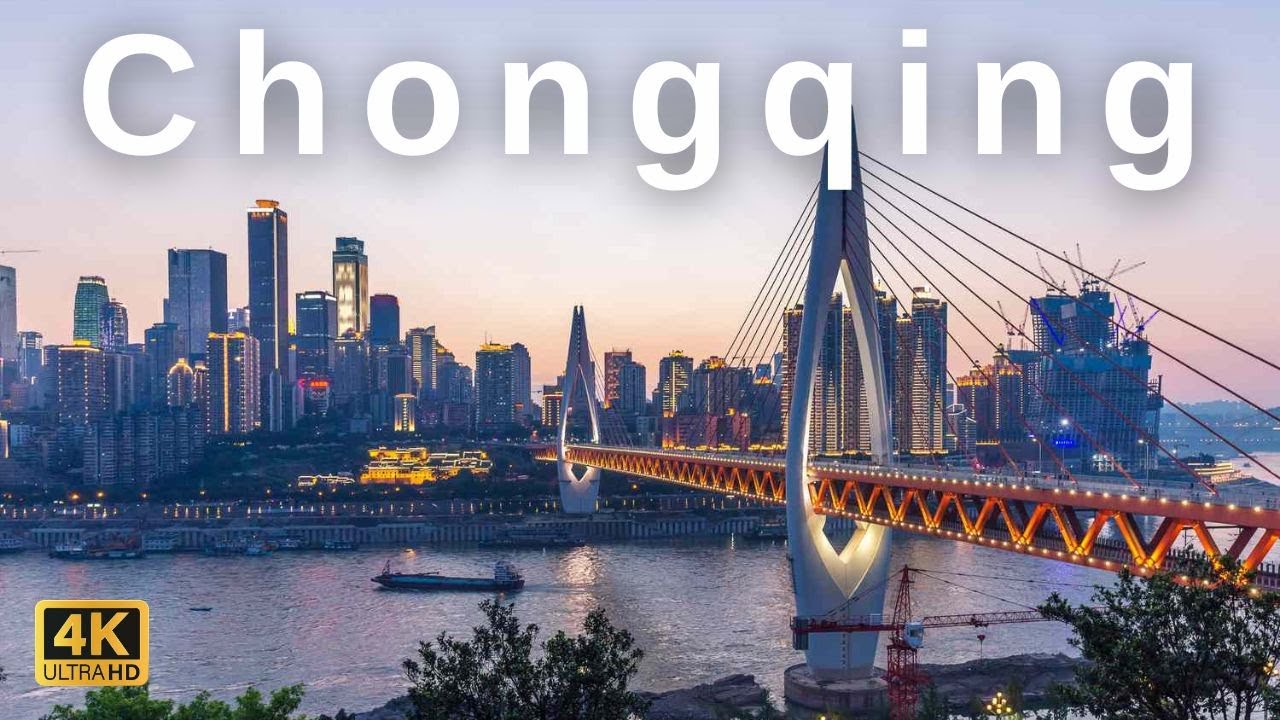 Chongqing, China 🇨🇳 in 4k - Chongqing cityscape